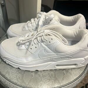 Nike Air Max White, Worn